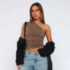 Crop Top Femme – Style Classique & Sportif – Image 2
