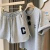 Short et t-shirt femme légers et confortables pour un look estival décontracté – Image 7