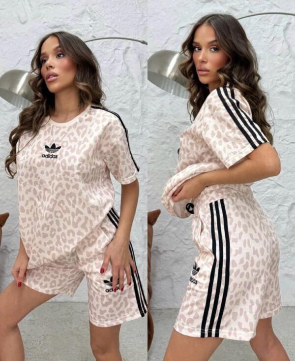 Ensemble Femme – T-shirt et Short Confortables et Ajustés – Image 2