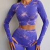 Ensemble Survêtement Femme – Crop Top Ajusté – Image 2