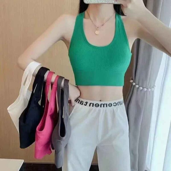 Crop Top Femme à Bretelles Fines – Image 6