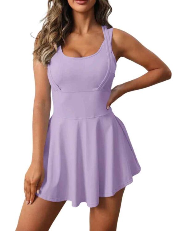 Robe de Sport Femme – Mini Coupe Ajustée Style Athlétique – Image 4