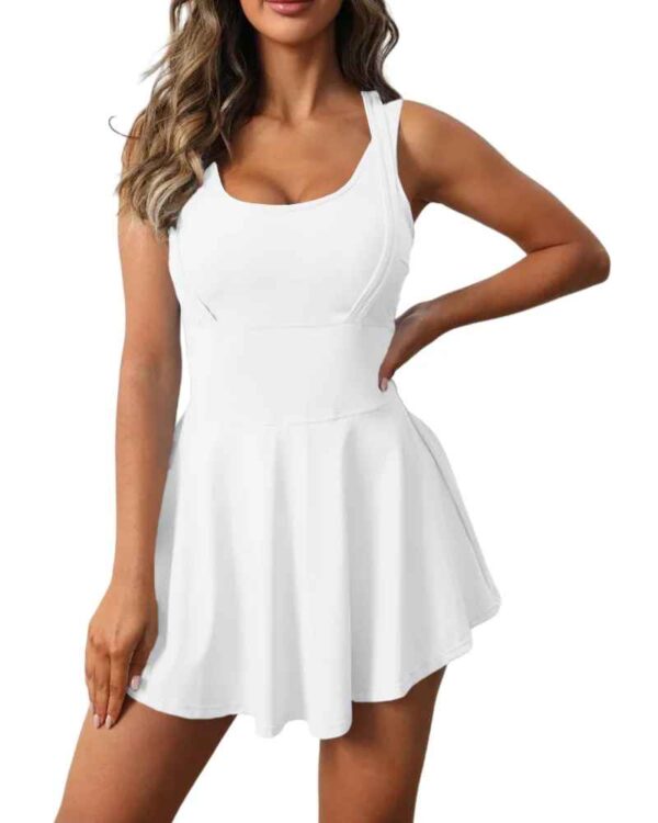 Robe de Sport Femme – Mini Coupe Ajustée Style Athlétique – Image 8