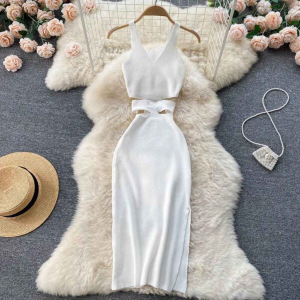 Robe d'été légère à taille cintrée – Confort et fraîcheur – Image 5