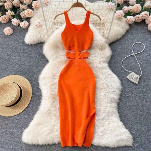 Robe d'été légère à taille cintrée – Confort et fraîcheur