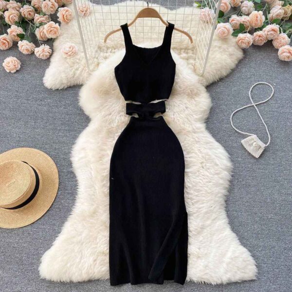 Robe confortable et élégante pour l'été, tissu respirant