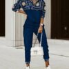Ensemble de survêtement femme confortable, tendance et parfait pour le quotidien – Image 3