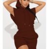 Ensemble short et t-shirt femme confortable et tendance pour l’été ou la maison – Image 2