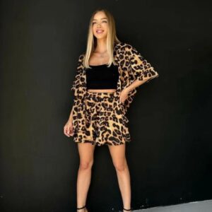 Short t-shirt Femme