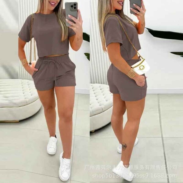 Ensemble T-shirt & Short Léger – Confort d’Été au Quotidien – Image 3