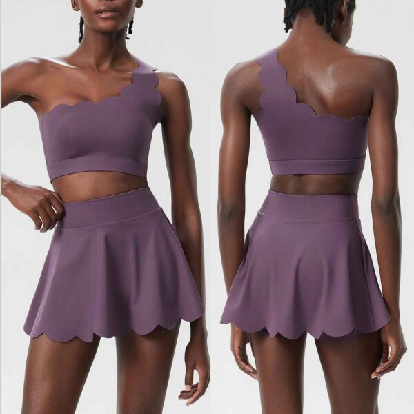 Robe de Sport Femme – Mini Coupe Ajustée Style Athlétique – Image 3