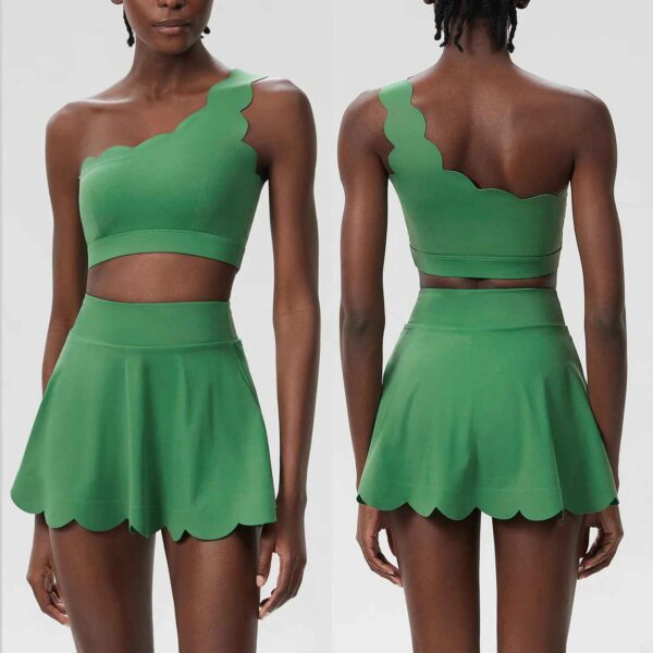 Robe de Sport Femme – Mini Coupe Ajustée Style Athlétique – Image 2