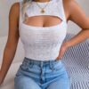 Crop Top Sport Femme – Image 3