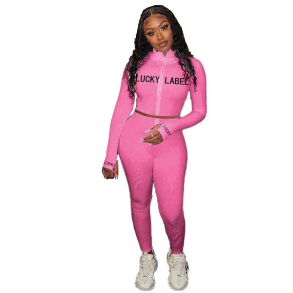 Ensemble survêtement moulant femme – Sexy, doux et confortable