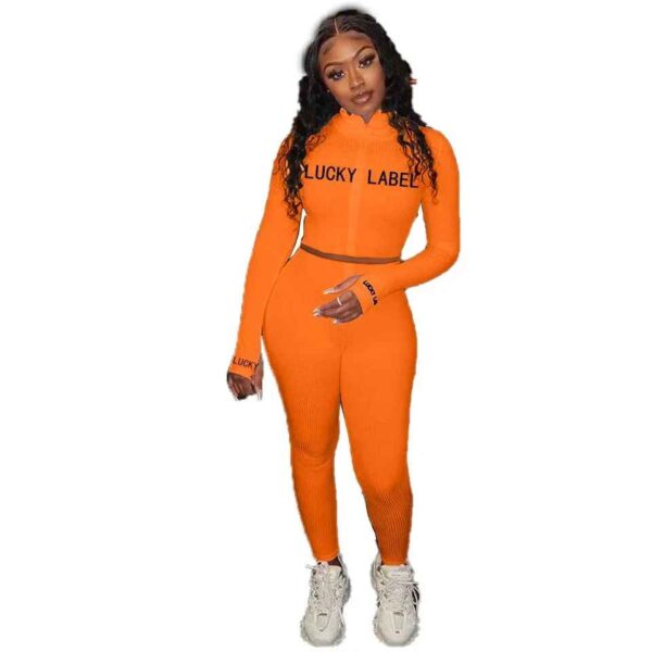 Ensemble survêtement moulant femme – Sexy, doux et confortable – Image 8