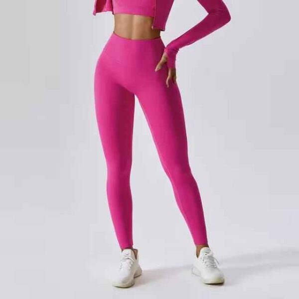 Legging de Sport Femme Taille Haute – Push-Up & Sans Couture – Image 2