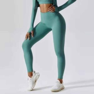 Legging de Sport Femme Taille Haute – Push-Up & Sans Couture