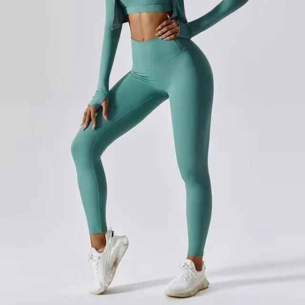 Legging de Sport Femme Taille Haute – Push-Up & Sans Couture