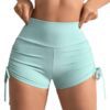 Short Legging Femme Sexy – Taille Haute avec Lacets Latéraux – Image 2