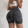 Short Legging Gainant Femme – Tissu Extensible et Coupe Sculptante – Image 2