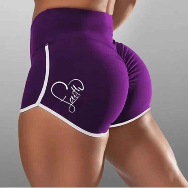 Short Legging Basique Femme – Taille Haute Confort et Maintien