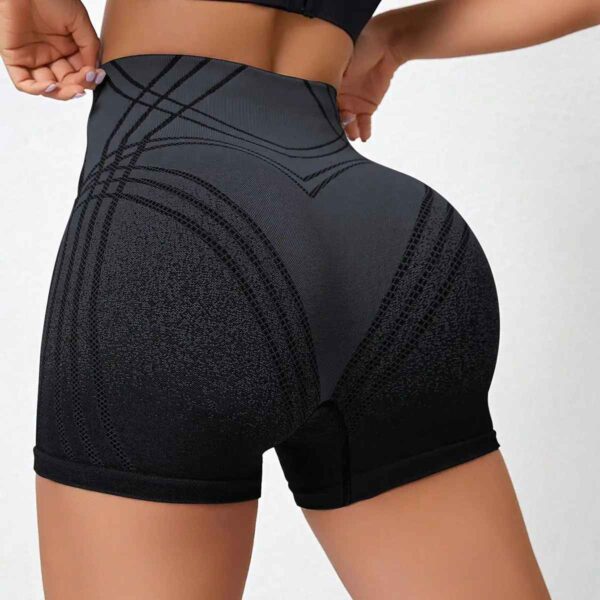 Short Gainant Taille Haute Femme – Effet Ventre Plat & Fessier Rehaussé – Image 2
