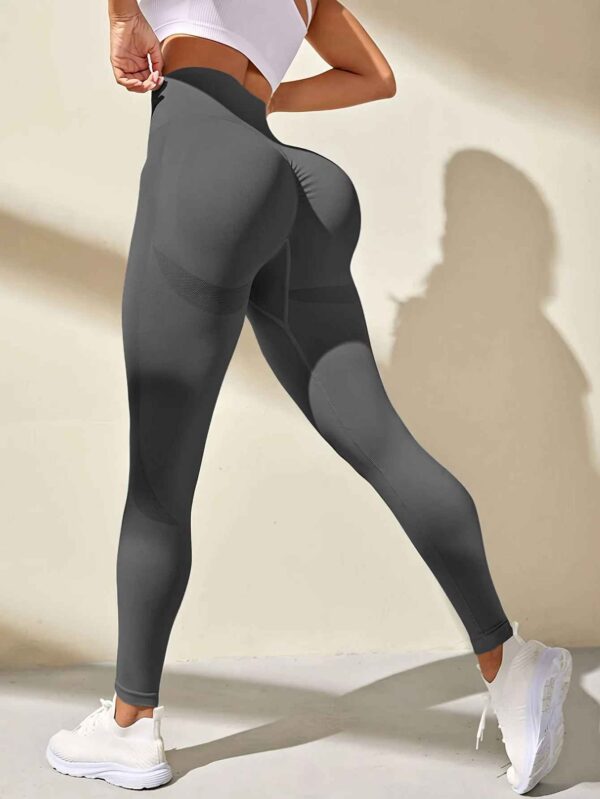 Legging Sculptant Femme – Taille Sculptée & Effet Push-Up Sans Couture – Image 5