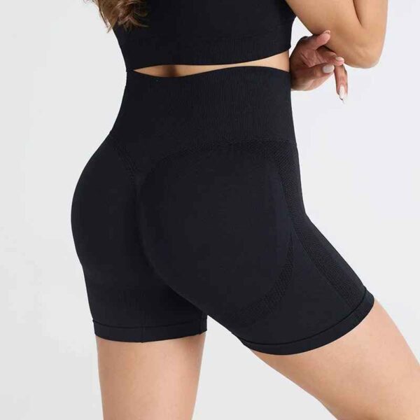 Short Legging Sexy Femme – Taille Haute & Effet Push-Up Galbant – Image 4