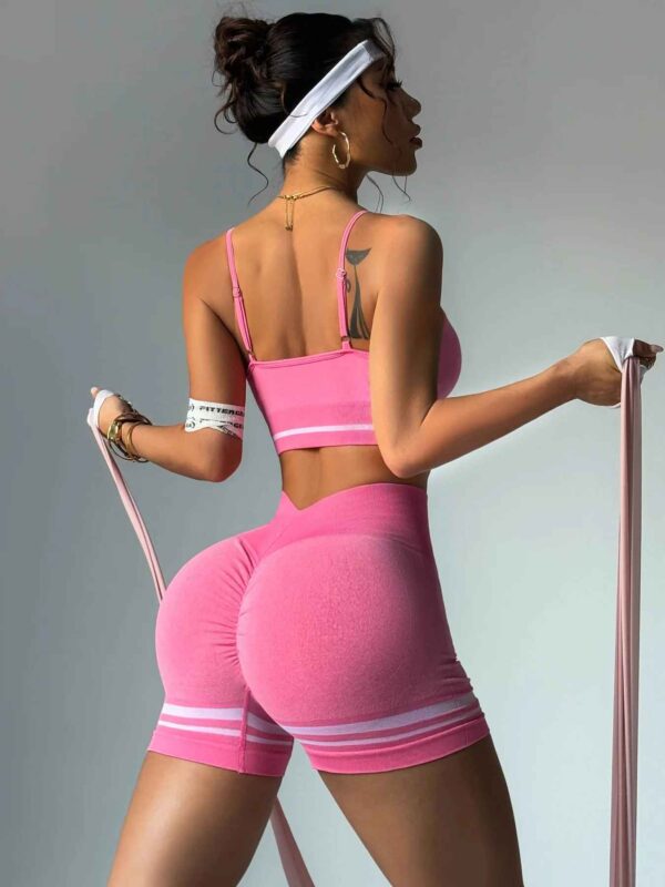Ensemble Décontracté Femme – T-shirt et Short Style Sporty – Image 7