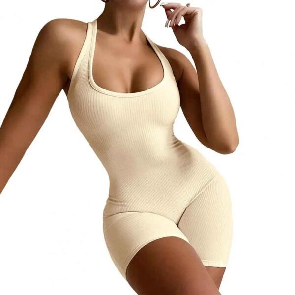 Combinaison Short Femme – Coupe Courte & Style Décontracté – Image 2