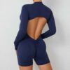 Combinaison short femme légère et confortable pour un look décontracté en été – Image 3