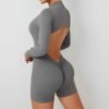 Combinaison short femme légère et confortable pour un look décontracté en été – Image 5