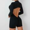 Combinaison short femme légère et confortable pour un look décontracté en été – Image 6