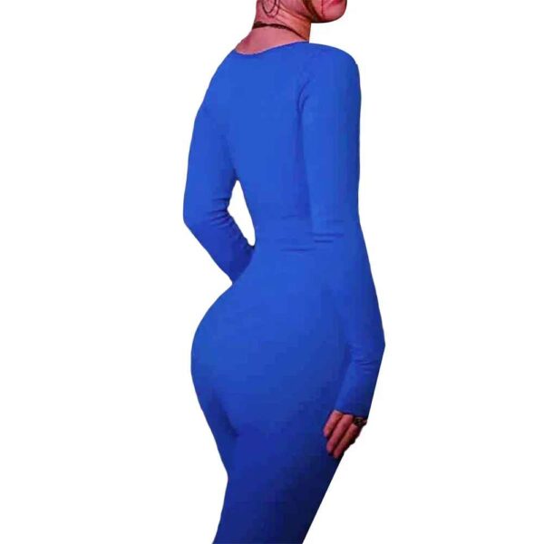 Combinaison Femme Noire – Élégante et Polyvalente – Image 4