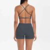 Ensemble Yoga Femme – Crop Top & Short Ajusté – Image 6