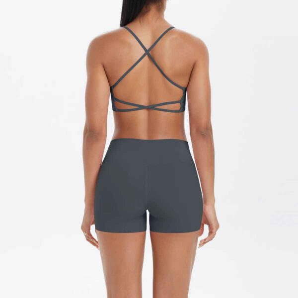 Ensemble Yoga Femme – Crop Top & Short Ajusté – Image 6