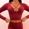 Ensemble Survêtement Femme – Crop Top Ajusté