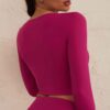 Ensemble Survêtement Femme – Crop Top Ajusté – Image 5