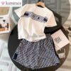 Short t-shirt Femme